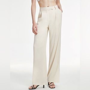 NWT Commense High Waisted Straight Leg Trousers Small